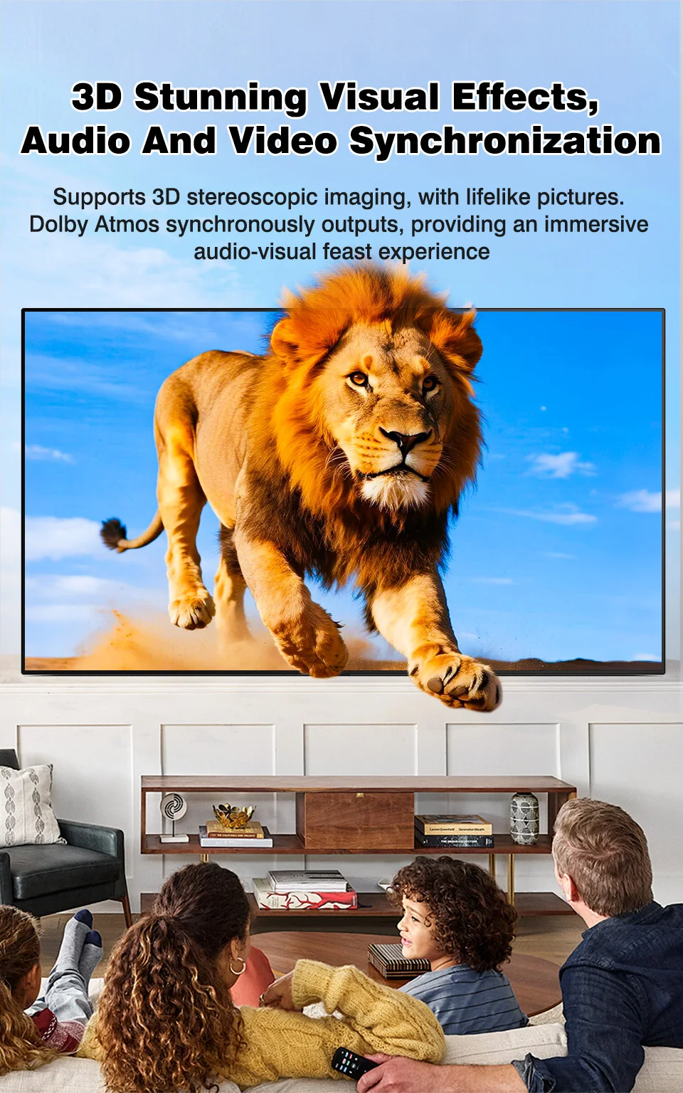 UGOURD 4K DP zu HDMI 2.0 Kompatibles Kabel 4K60Hz DisplayPort zu HD Adapter Display Port Video Audio für PC TV Projektor Laptop – Detail 5