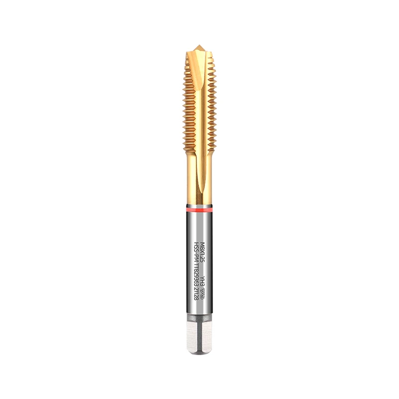 1PCS YG HSS-PM Lapisan TICN Standar JIS Spiral Pointed TapTT829 M3 M4 M5M6 M8 M10 M12 Tap Ulir Sekrup Mesin Metrik