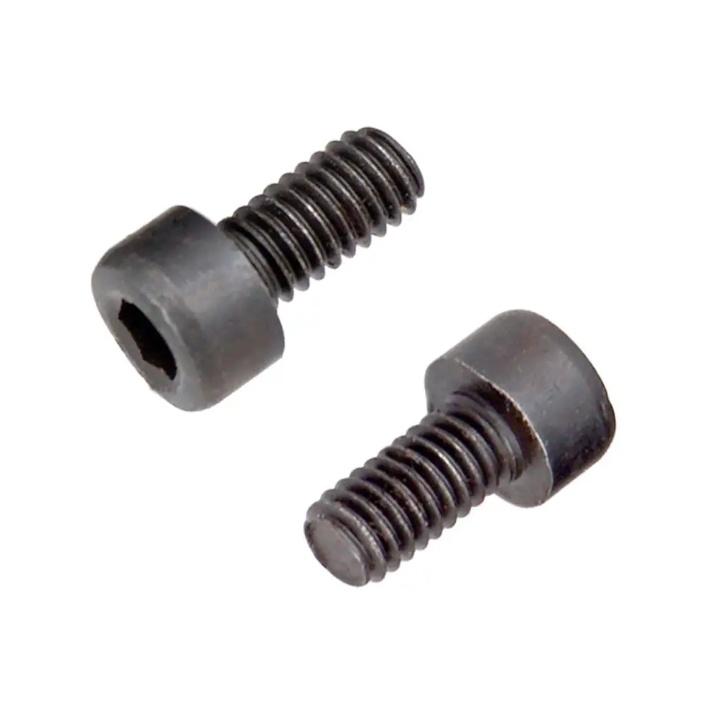 Iron Electric Guitar Screws Black Hexagon Double Locking Tremolo Saddles Screws for Guitar Parts Replacement