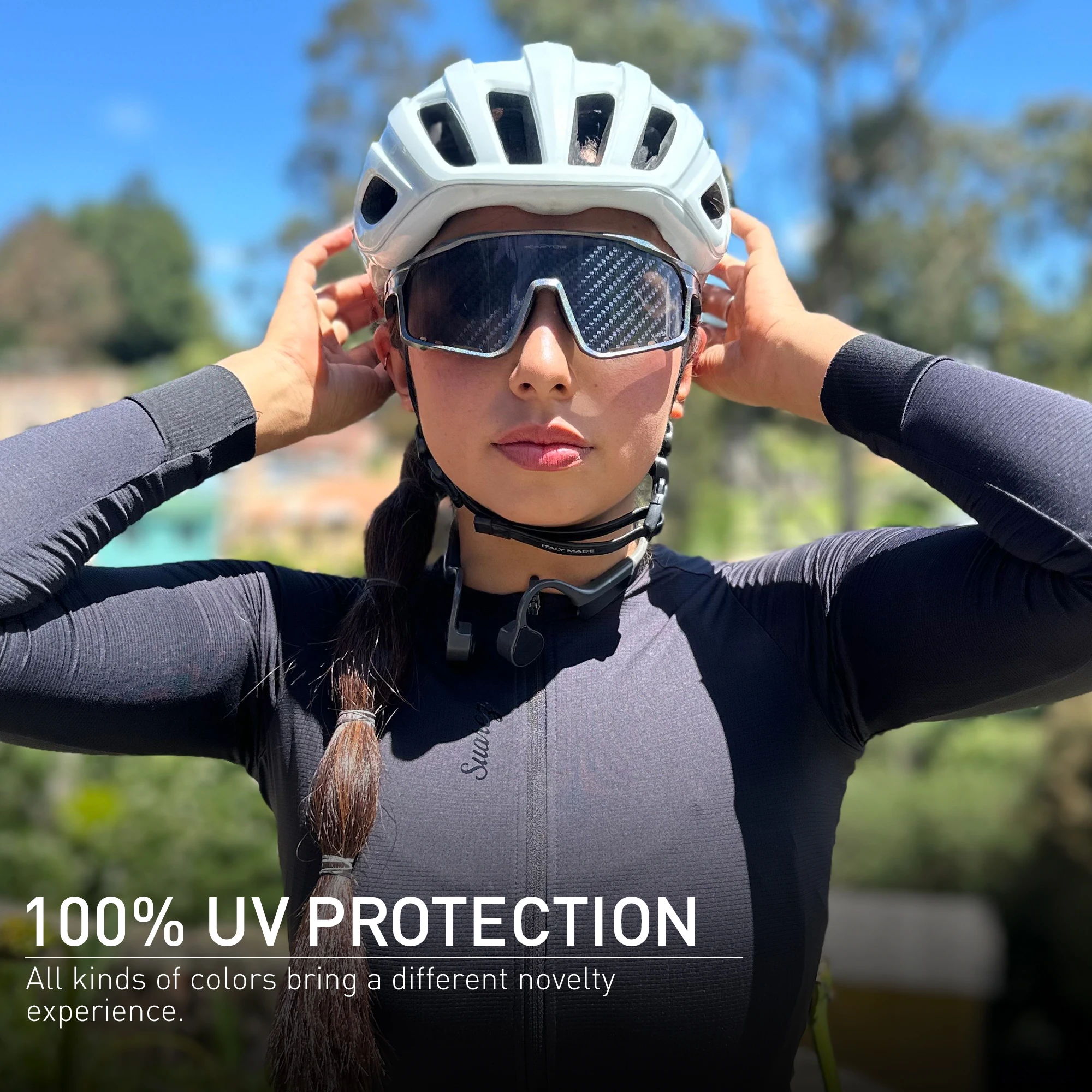 Kapvoe موضة الدراجات نظارات نظارات شمسية رياضية دراجة الرجال النساء الدراجة نظارات نظارات رياضية الجري التنزه القيادة 2025 جديد #4