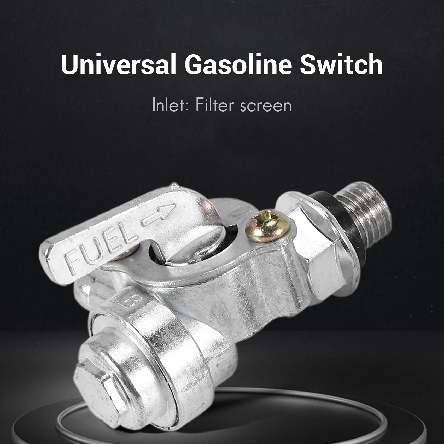 ABZV-2X Universal Gasoline Faucet Gasoline Switch for Generator Gasmotor Fuel Tanks
