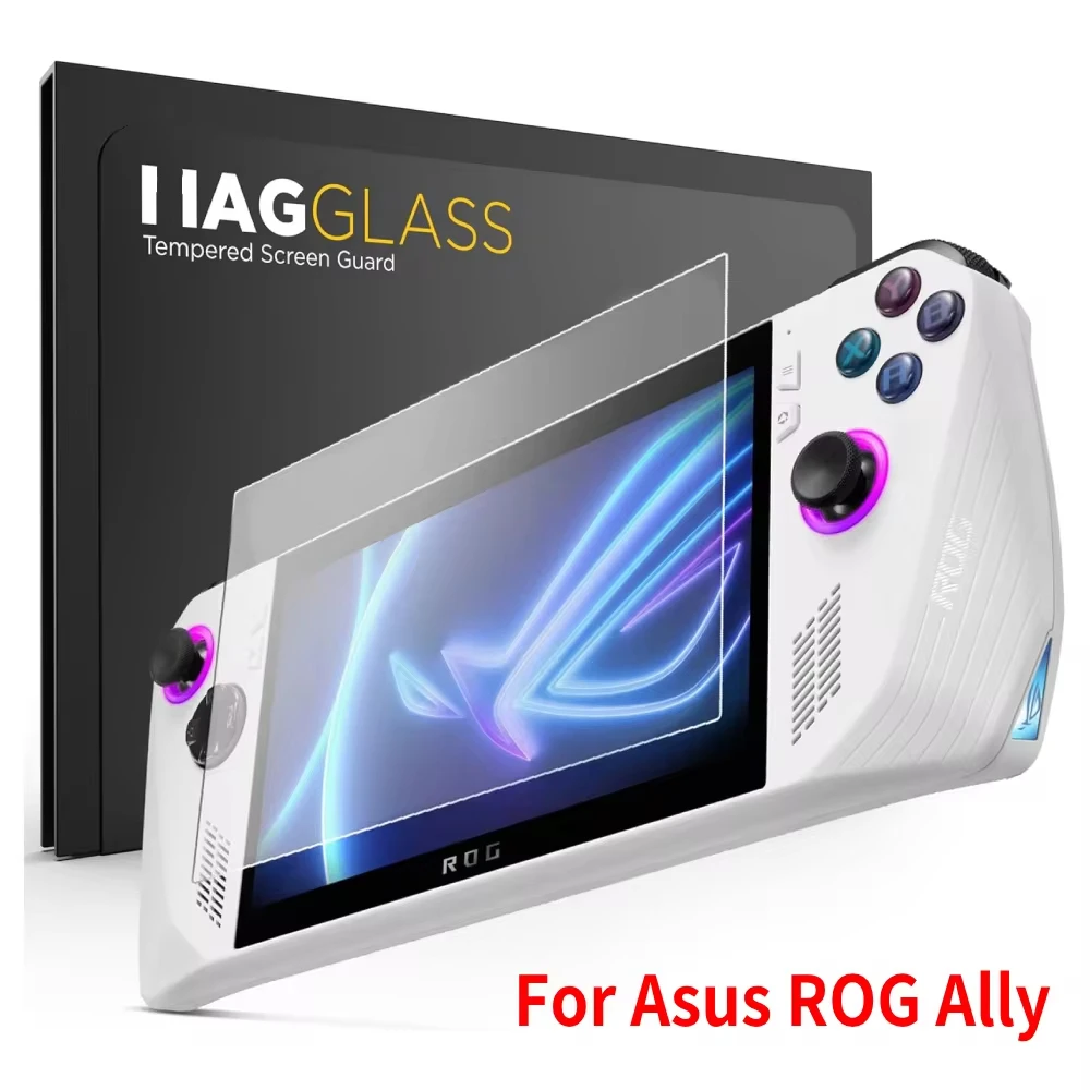 Tempered Glass Screen Protector for Asus ROG Ally Game Console Anti-Scratch Tempered Glass flim for ROG ALLY Gaming Accessories