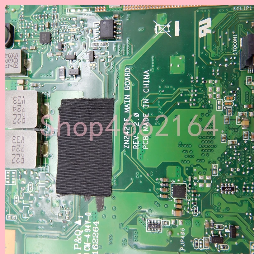 ZN242IF With i5-7300HQ i7-7700HQ CPU GTX1050-V4G GPU Mainboard For ASUS ZN242IF ZN242I Integrated motherboard 100% Tested OK