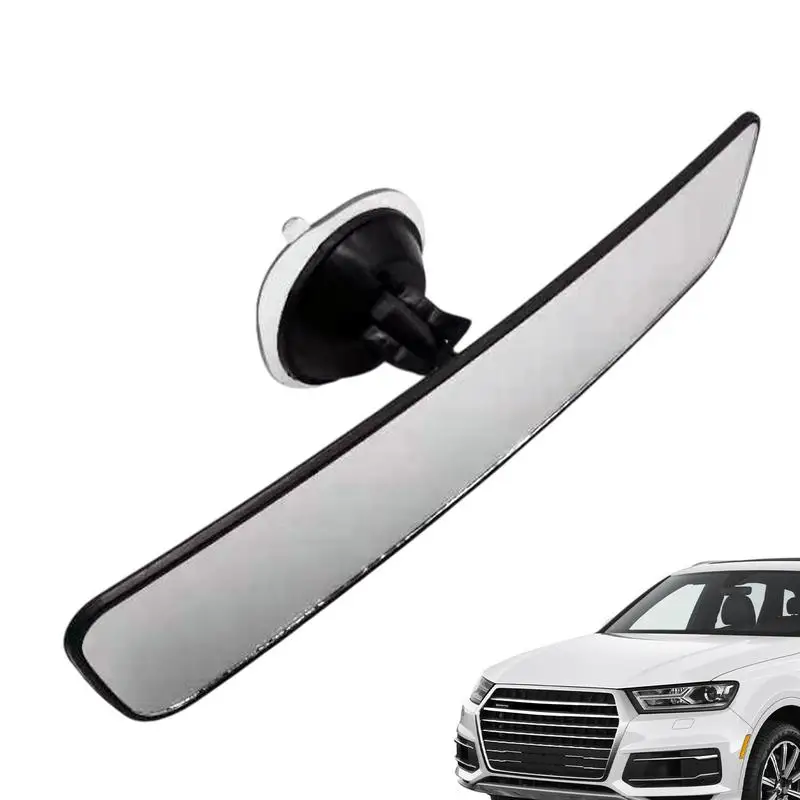 Interior Rear View Mirror 360 Rotates Car Rear Mirror Wide-angle Rearview Mirror Adjustable Suction Cup Car-styling Universal