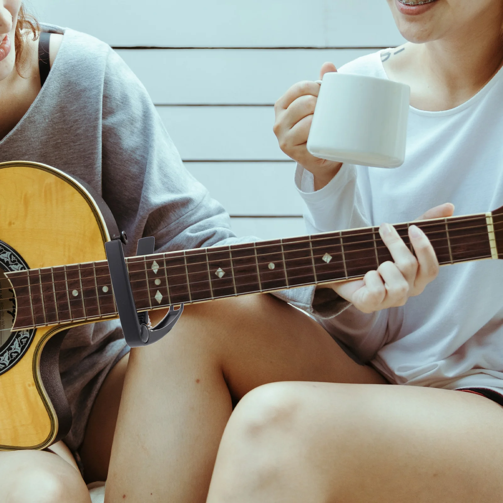 

Guitar Capo For Acoustic Electric Guitar Ukulele Zinc Alloy Quick Release Tune Changing Clamp Black Musical Instrument Accessory