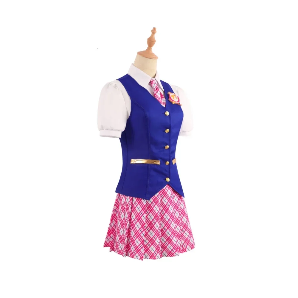 CosplayHalloween carnaval fiesta película Barbiee Cosplay disfraz encanto princesa vestido Delancey Devin mujeres traje mujer escuela Unif