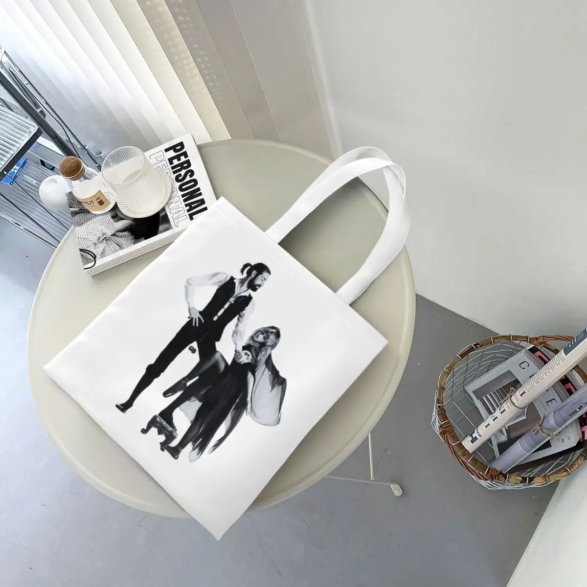 FLEETWOOD MAC Rumors Borse per la spesa Tela pieghevole La borsa a tracolla Borsa da viaggio per ragazze