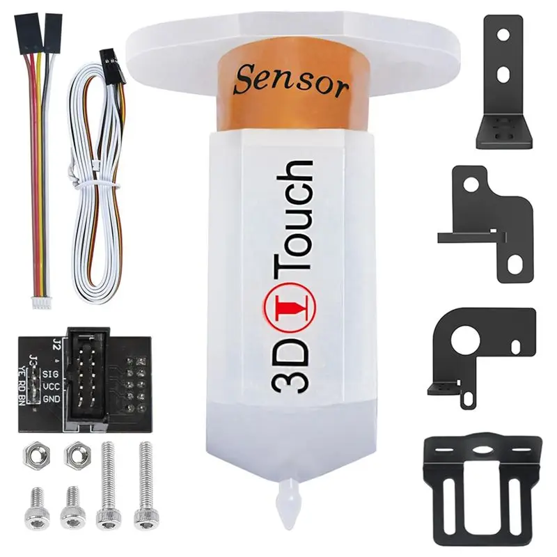 BAAJ-Upgrade BL- Touch V3.2 Auto Bed Leveling Sensor With 4 Brackets BL - Touch Kit For 8 Or 32 Bit Motherboard Durable Easy Ins