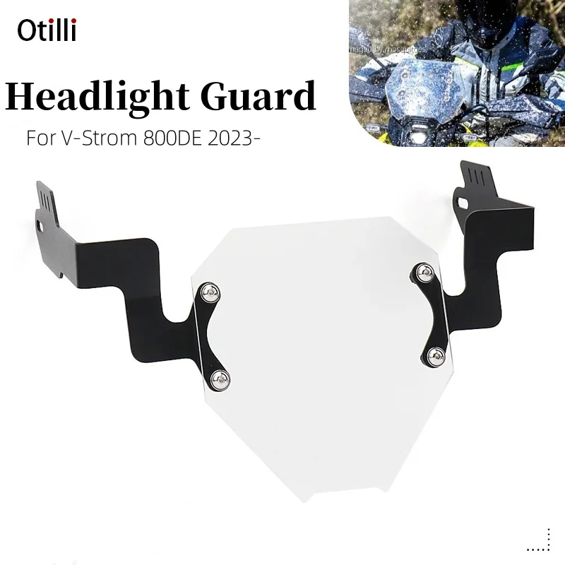 

Motorcycle Acrylic Headlight Guard Front Lamp Protective Cover For SUZUKI V-STROM 800DE 800de V-Strom 800 DE Vstrom 800DE 2023