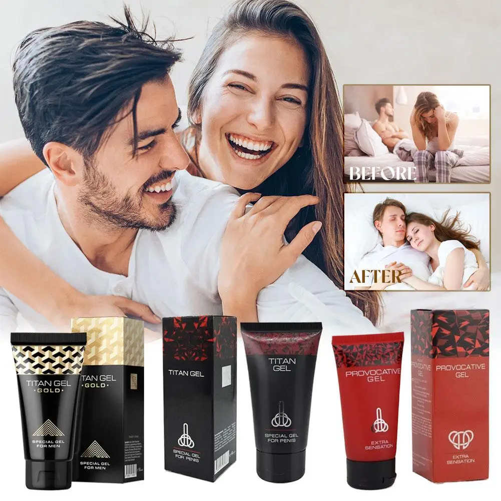 50 مل جل ذكر لمرهم تدليك ذكر قابل للذوبان في الماء لتيتان للاستخدام الخارجي ترطيب طويل الأمد #4