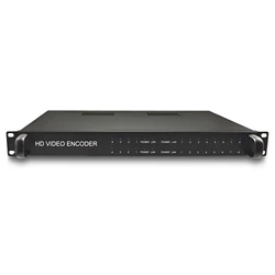 24 channel HD to IP  Hotel IPTV TV system front-end equipment, cable TV front-end H265 H264 4K HD video  encoder