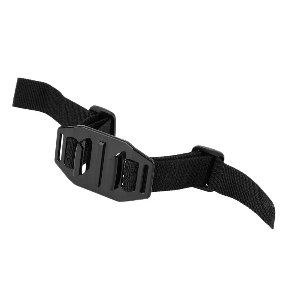 Vented Adjustable Head Helmet Strap Belt Go Pro Mount Holder Adapter For Gopro OSMO xiaomi sj yi insta Sport Camera Accessories