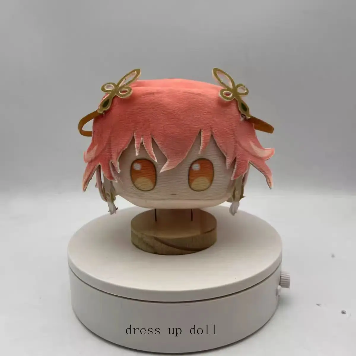 

Anime Wuthering Waves Changli Plush Stuffed Doll Dango Puppet Kawaii Toy Cute Figure Head Model Mascot Cosplay Xmas Gifts