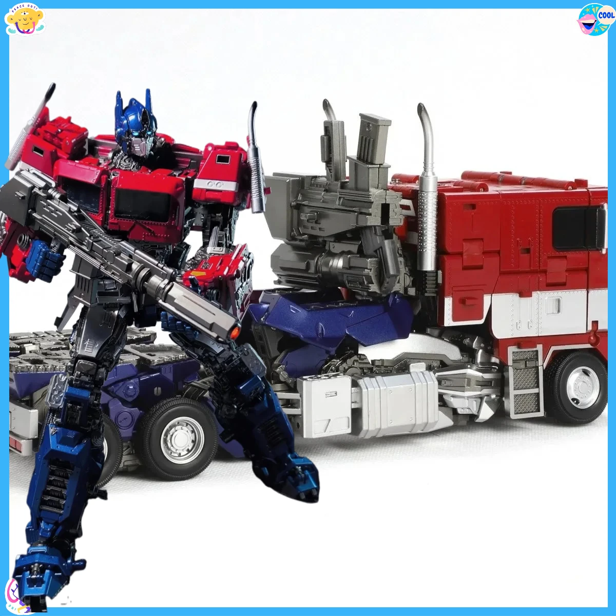 

【In Stock】High Quality Transformation Robot Action Figure - Premium Collectible Model Gift for Adults