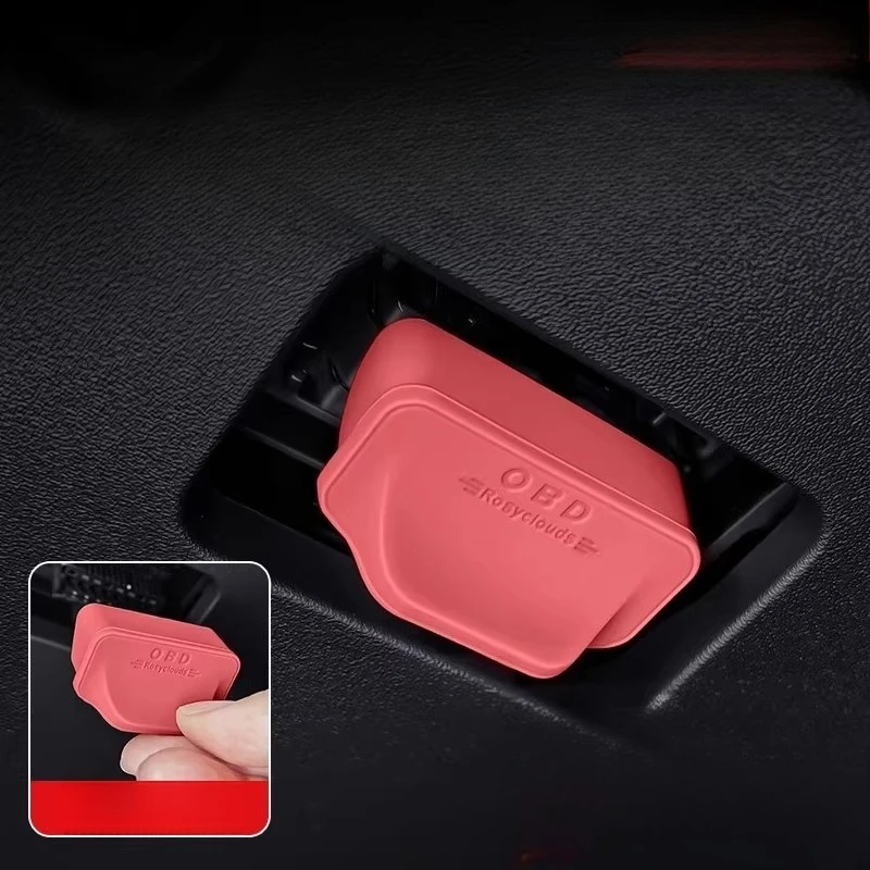 

Силиконовая защитная накладка для диагностического интерфейса OBD Jetour X70 X90 X95, водонепроницаемая, пылезащитная