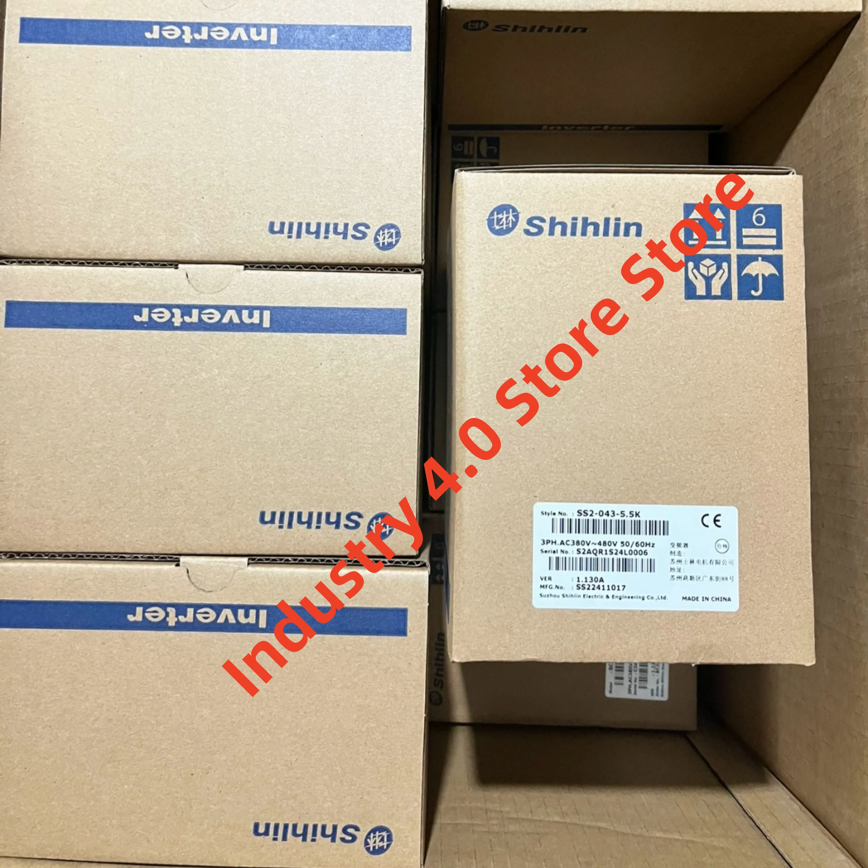 SS2-043-5.5K 380V 5.5KW marca conversor de frequência novo