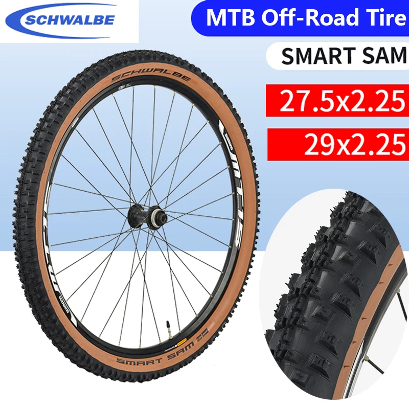SCHWALBE Mountain Off-road Bike Tire SMART SAM 27.5/29x2.25 Brown