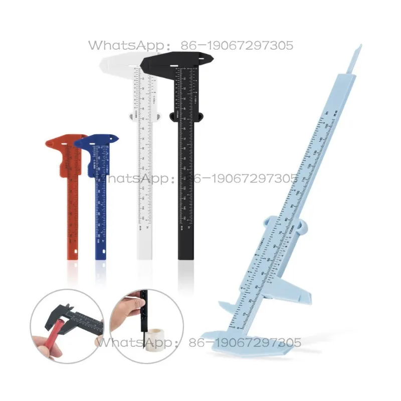 30PCS  Plastic Sliding Measurement Eyebrow Ruler, Eyebrow Positioning Eyebrow Card