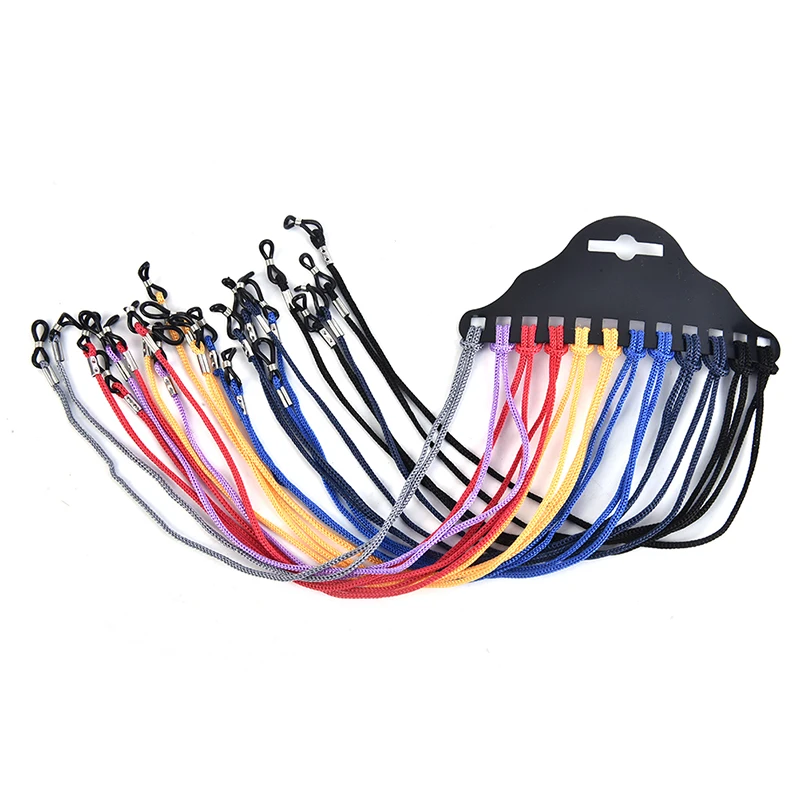 

12pcs/Lot Multicolor Nylon Glasses String Cord Holder Sunglasses Neck Rope Strap