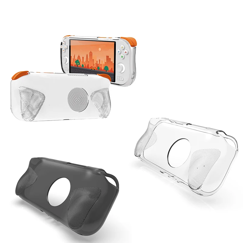 

Suitable for MANGMI AIR X game console protective case TPU transparent shockproof protective shell