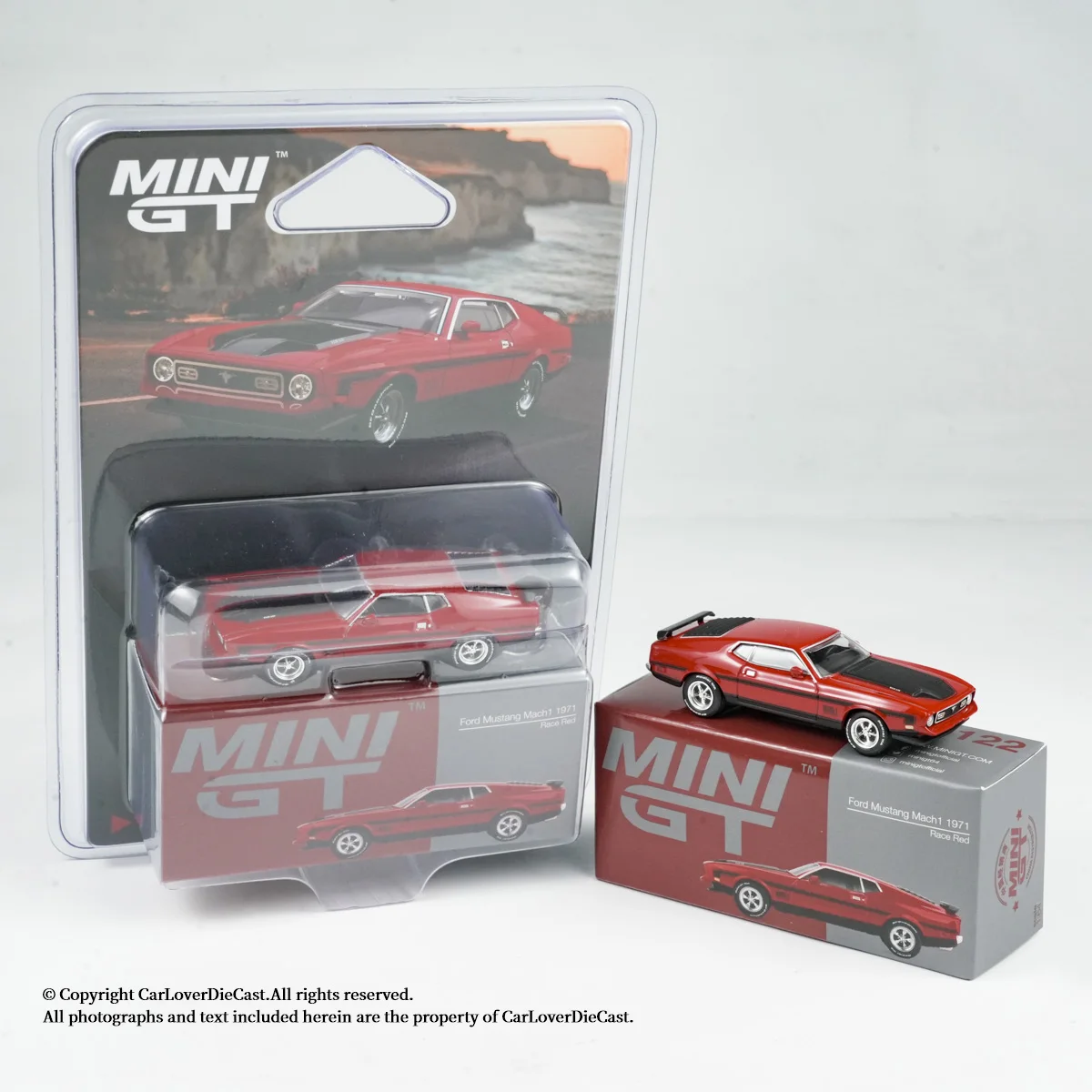 

Литая под давлением модель автомобиля MINIGT TSM 1:64 для взрослых Hobby 1422, мустанг