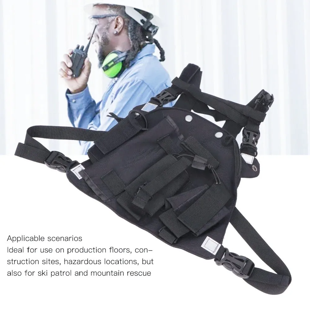 oxford-cloth-two-way-radio-chest-harness-bag-adjustable-shoulder-strap-for-walkie-talkie-chest-pack-radio-chest-holder