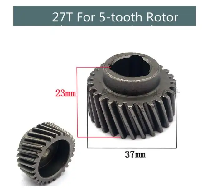 Imagem -02 - Diâmetro 26t 27t Roda de Engrenagem Helicoidal para Bosch 26 Martelo Elétrico Impact Drill Novo 1pc 36 mm