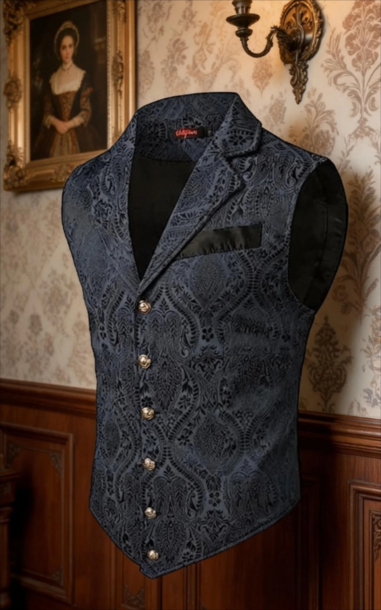 Męska kamizelka w stylu retro, – Victorian Men'S Formal Wear recenzja i cena