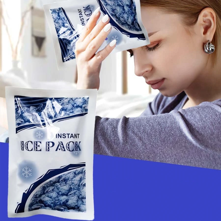 Instant Cold Pack Disposable Ice Packs for Injuries Swelling Inflammation Muscle Strains Sprains Perfect for First aid Kit