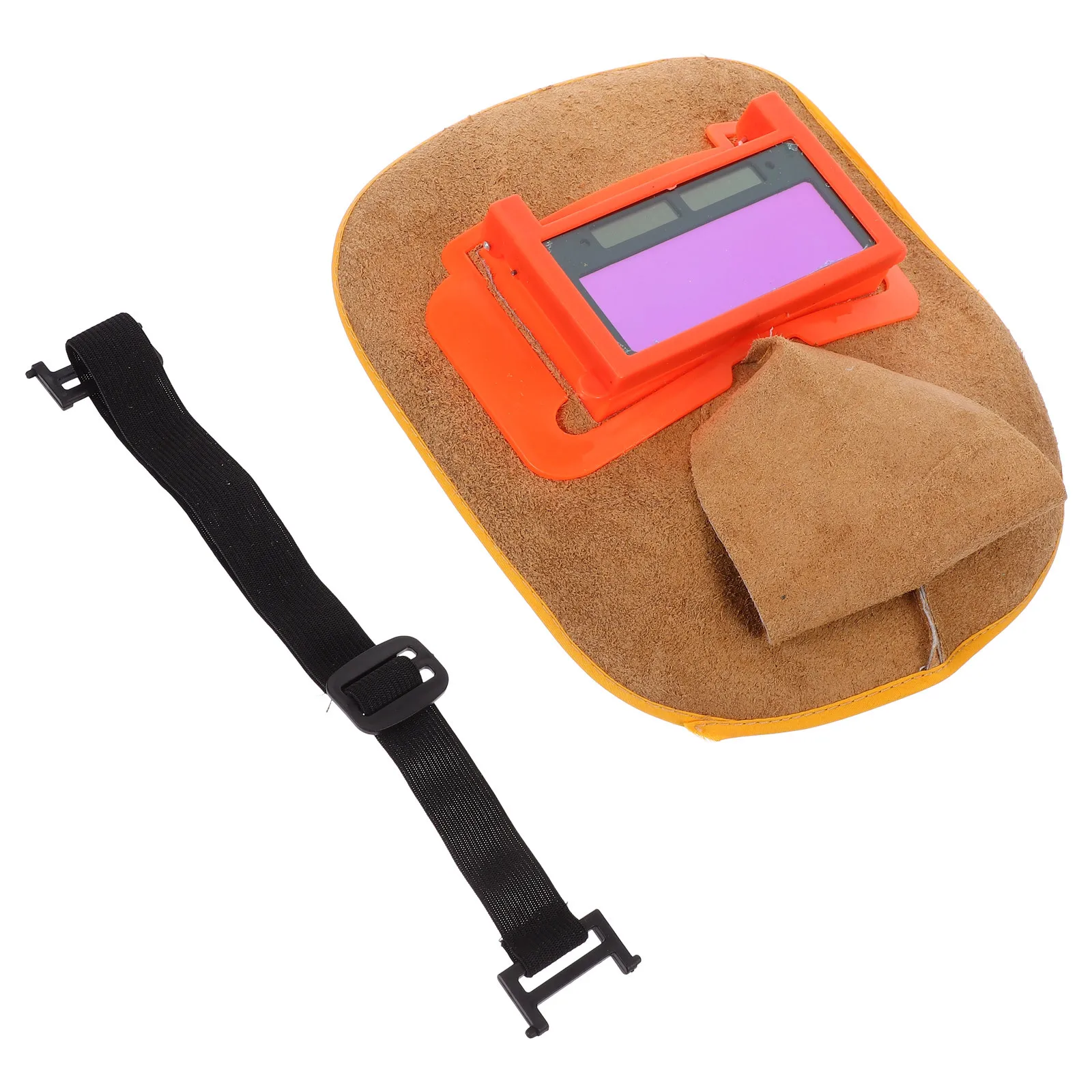 

Сварочная маска из воловьей кожи, сварочная маска, защитный щиток для линз для сварщика, шлифовальный щит, защитное снаряжение