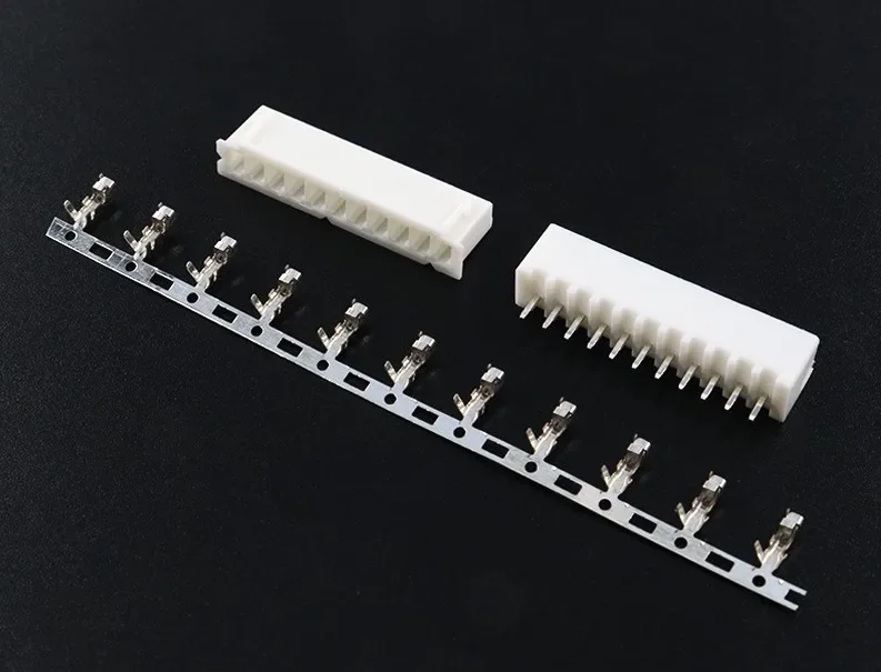 100 set/lot XH2.54mm Connector Plug + Socket Straight Pin Curved Pin + Terminal 8P/9P/10P/11P/12P