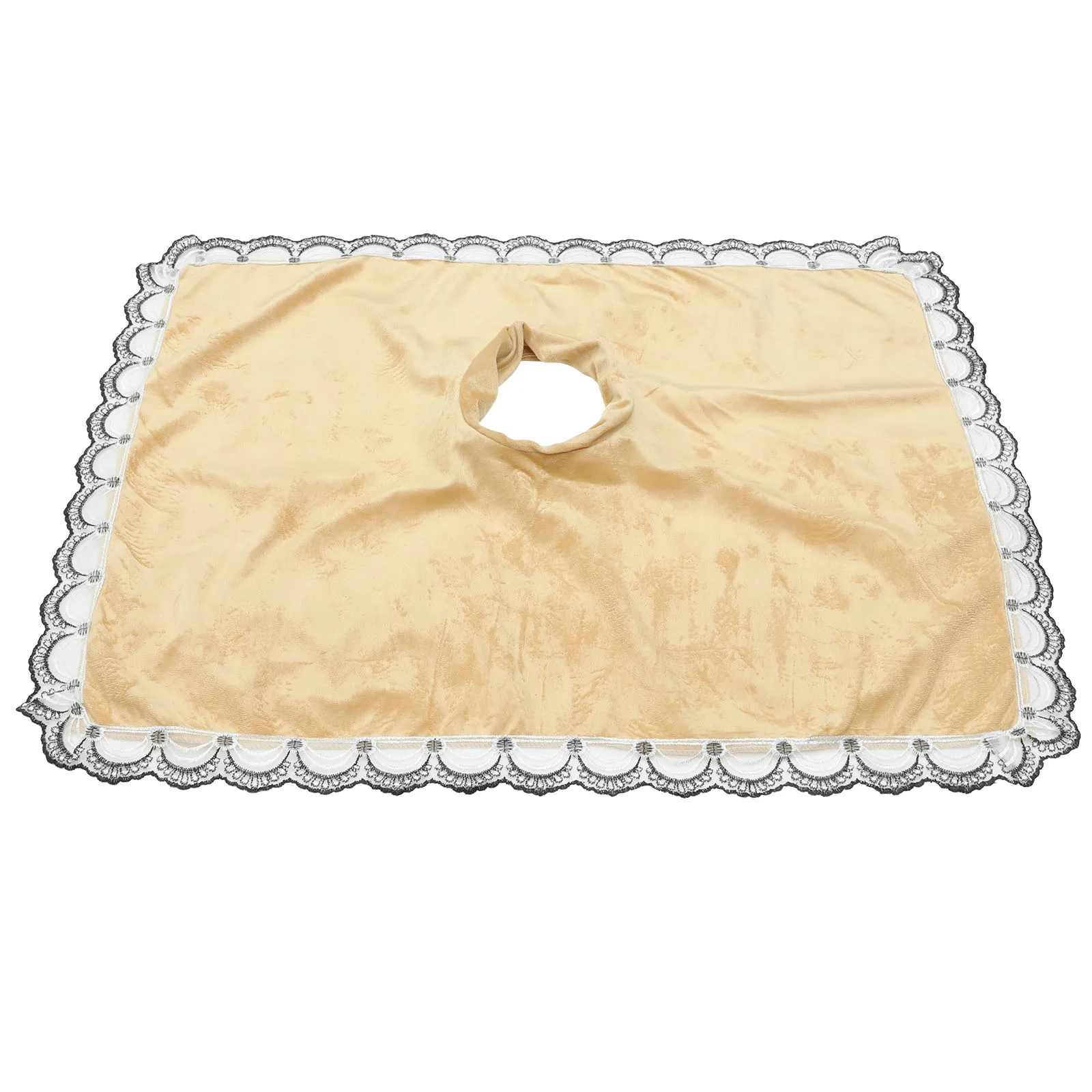 

Massage Table Hole Pad 60x80 Color Polyester Salon Spa Massage Bed Face Covers Comfortable Design Practical Use Dust