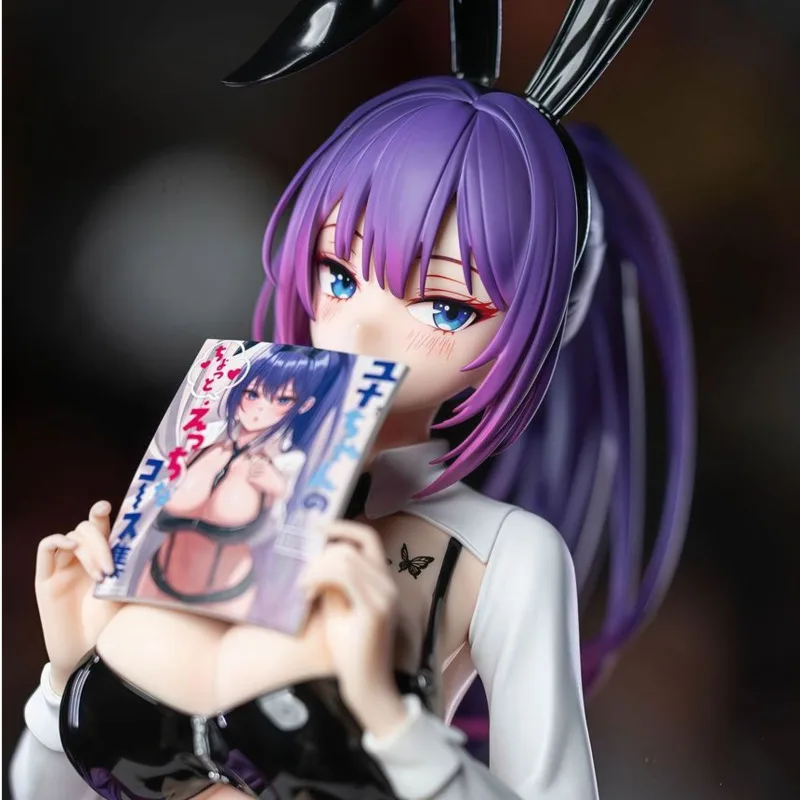 25 cm BearPanda Yuna Bunny Girl Anime Figuur AINA Knielende Positie Sexy Meisje PVC Action Figure Verzamelen Model Desktop Decor Gift
