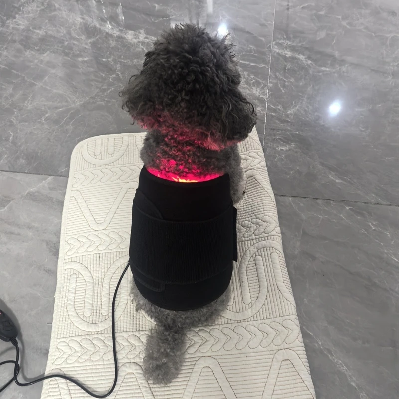 LED Red Infrared Light Dog Clothes Animal pain relief Therapy Wrap Belt Dog Coat for Pet back 660nm 850nm