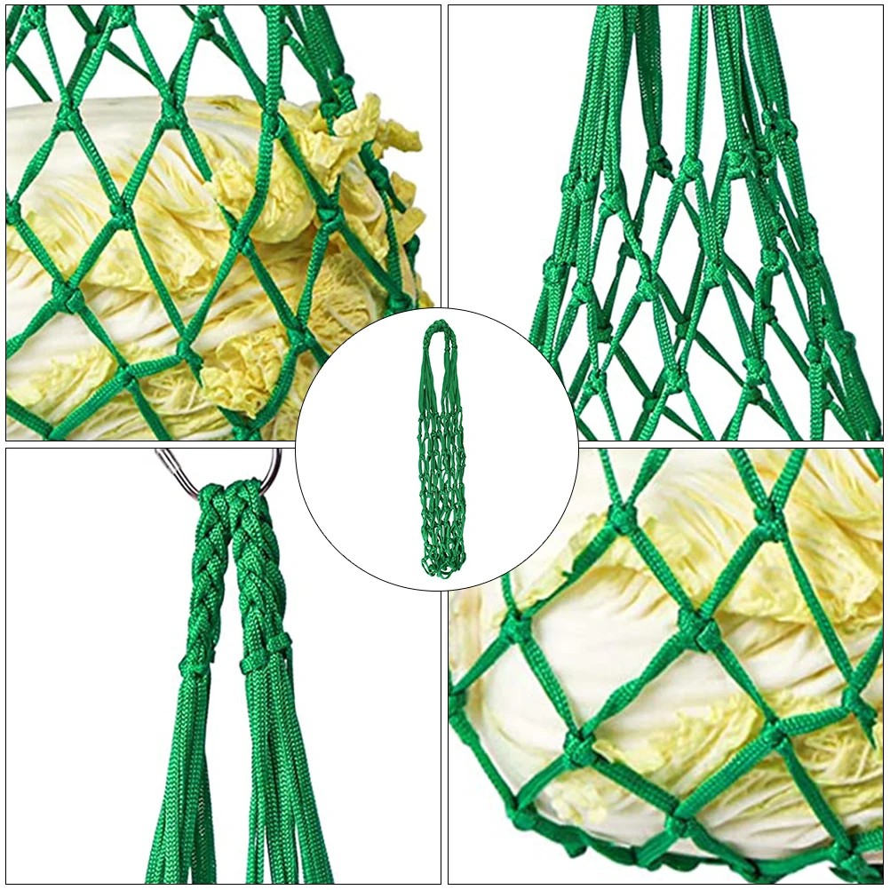 

Hay Nets Livestock Feeding Mesh Bag Bags Animals Vegetable Feeders Child