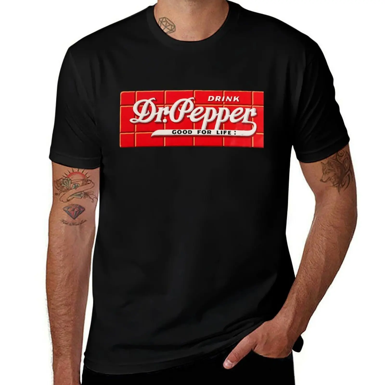 Футболка Dr. Pepper - Good For Life, повседневная футболка на Хэллоуин