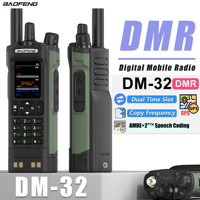 Baofeng DM 32 DMR Digitale Walkie Talkie DM-32UV Dual Time Slot Analoge Tier 1 & 2 GPS Radio SMS AM/FM Type-C Ham Two Way Radio