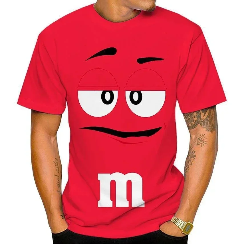 

Men's Funny Patterns 3D Printed Quick Drying Short Sleeved Personalized Casual Comfortable T-shirt Trendy Men
