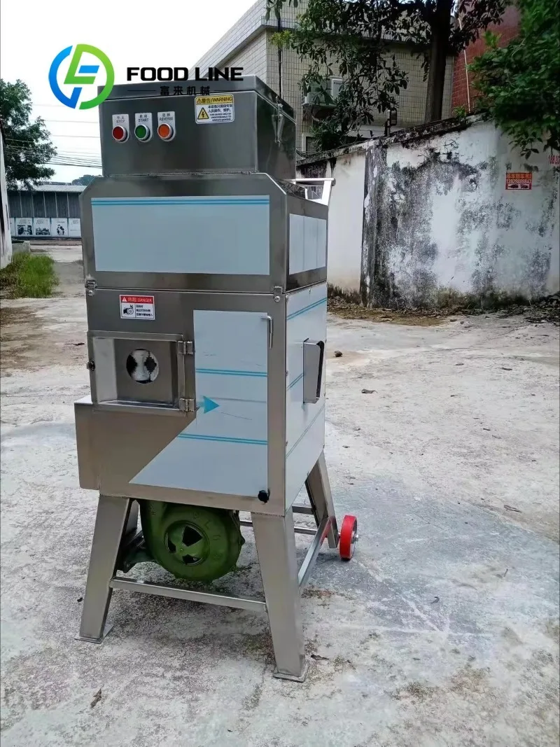 Durable Automatic Fresh Sweet Corn Peeler and Thresher Machine Industrial Corn Sheller and Agricultural Corn Stripper