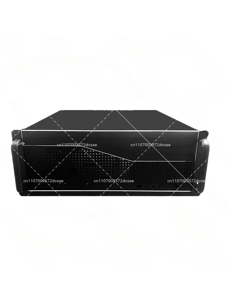 2U Chassis Milling Aluminum Panel Server 350 Horizontal Heat Dissipation Industrial Control Chassis 17 * 17