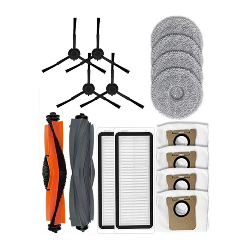 

ABGP-Vacuum Cleaner Accessories Kit For Dreame Robot L20 Ultra, L30 Ultra, X20 Pro - Complete Replacement Parts