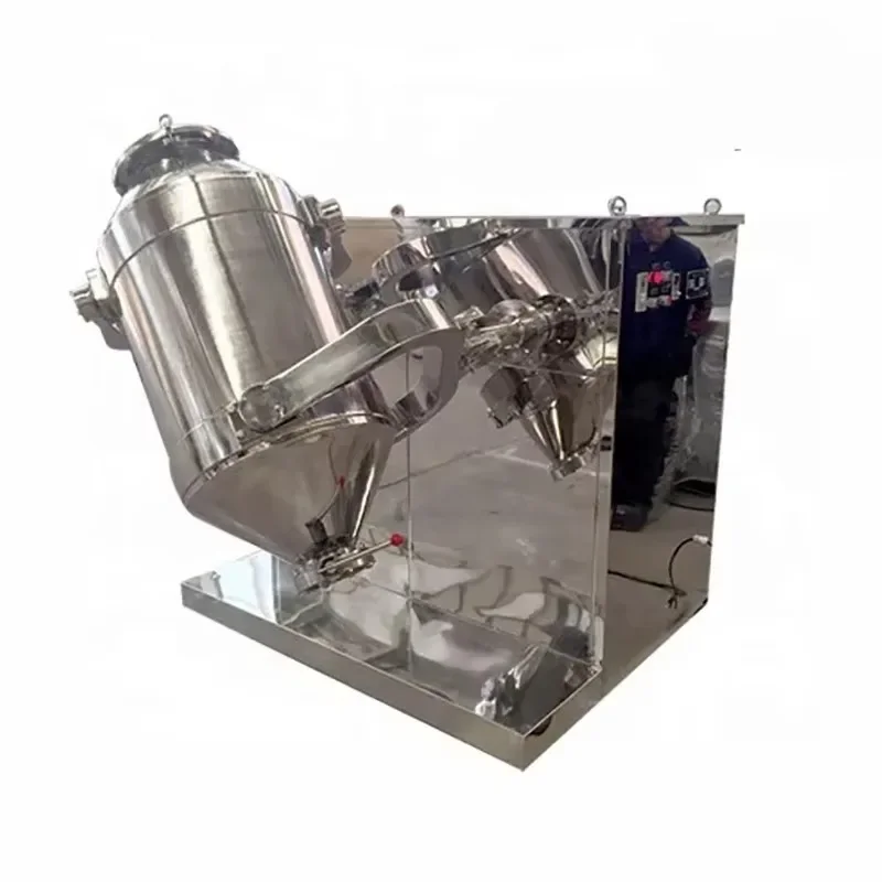 【Best-selling】High Quality Lab Scale 2l 5l 10l 3D Motion Mixer 3d Mixing Machine Three Dimensional Swing Mixer Powder Mix Machin