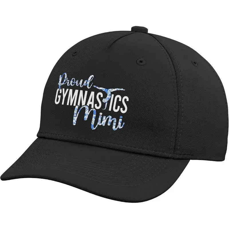 Proud Gymnastics Mimi Gymnast Mimi Grandma Adjustable Baseball Hat