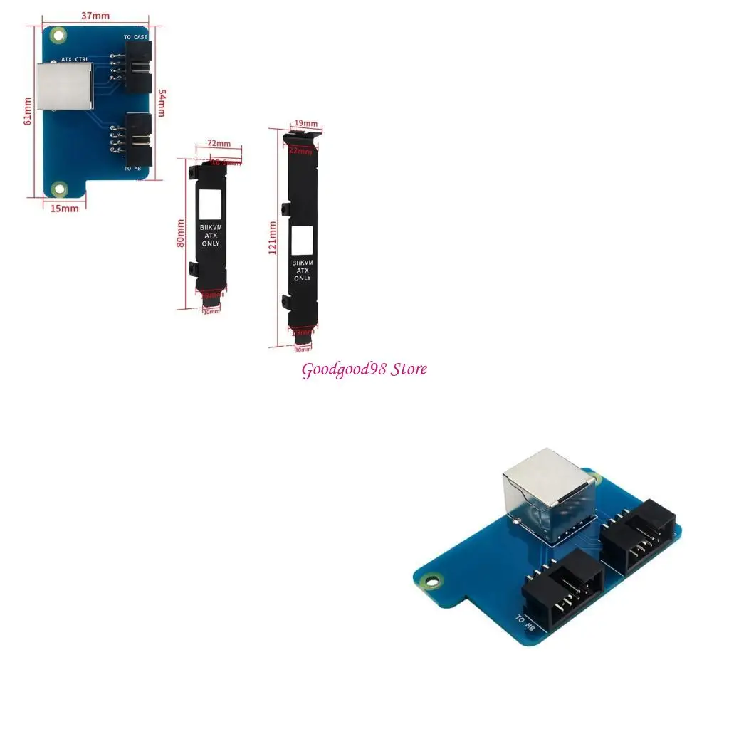 

BliKVM Blikvm Motherboards Adapters With Heat Resistant For Uninterrupted Power Supply