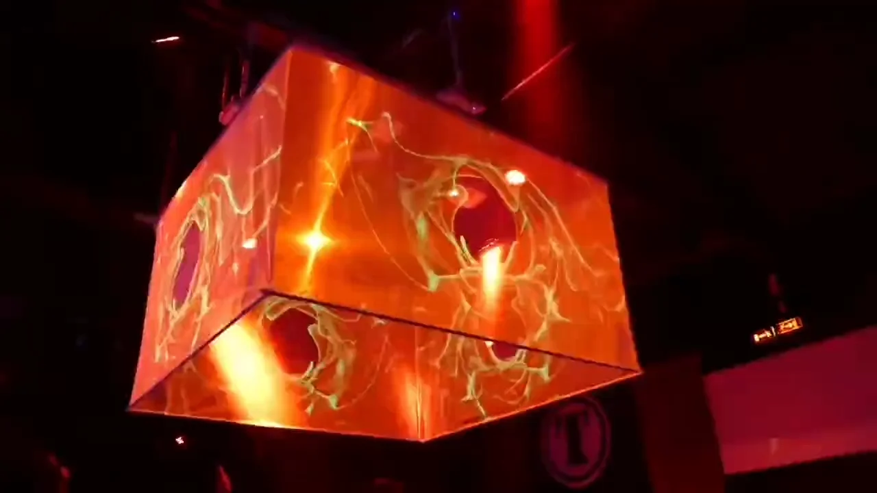 Holo Gauze Screen 360 Degree Circle Hologram Screen