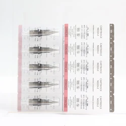 Mona 5/20/40pcs 1005RL 7RL Tattoo Needles Cartridge  #10 Bugpin Disposable Needles Round Liner with Membrane