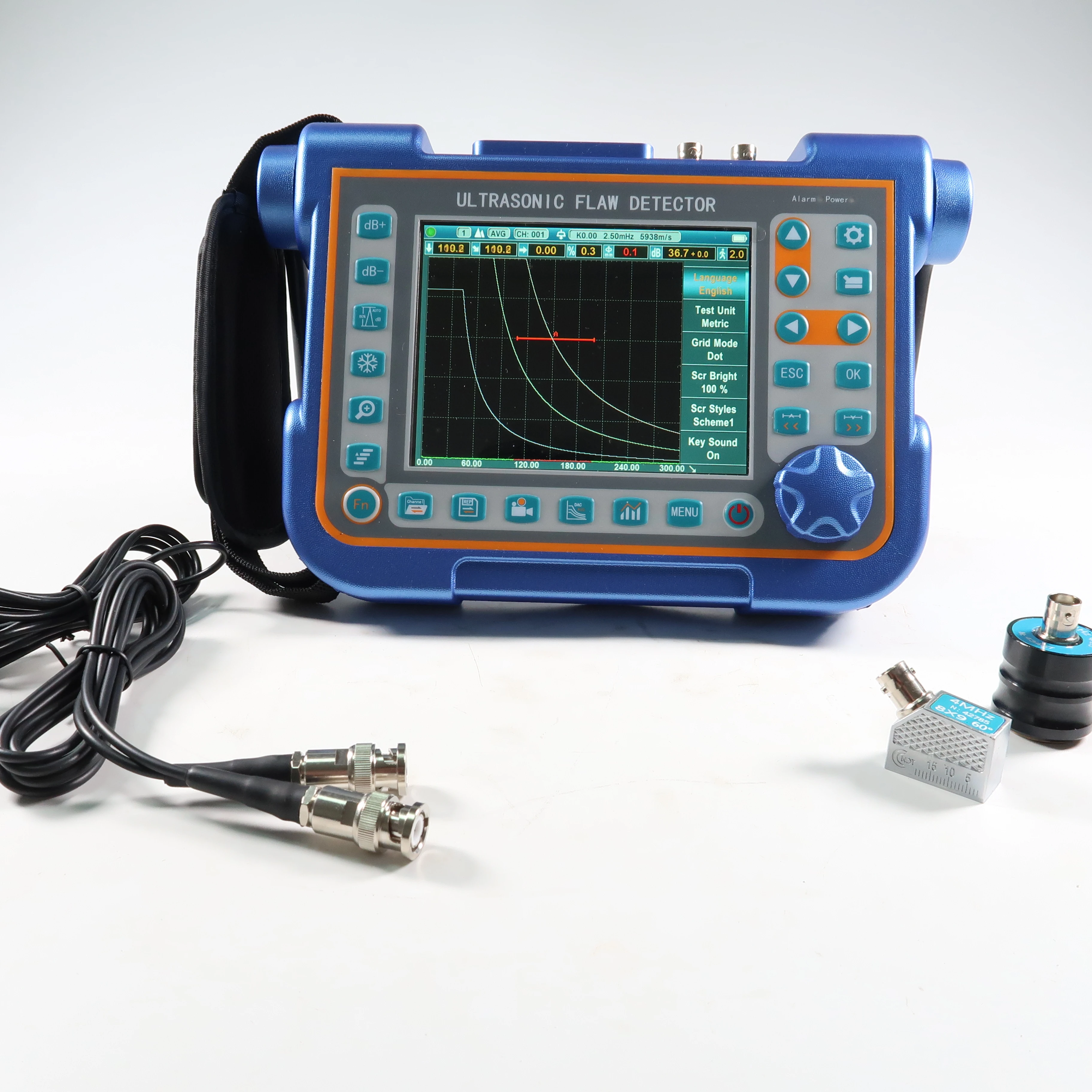 

Ultrasonic Flaw Detector TFD807C