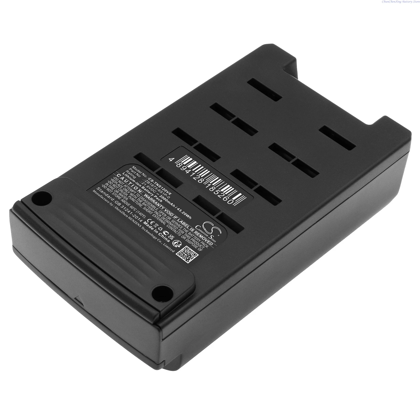 

Cameron Sino 21.6V 2000mAh Battery ZB1873-6S1P-0, ZB1873-6S1P-03 for Tineco Pure One S12, S12 Pro, S1, X1, T1, R1, P1 +TOOL