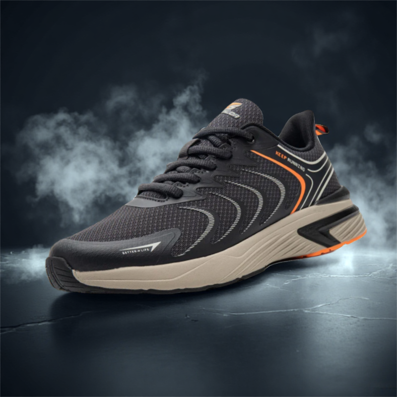  Baasploa Men's Running Shoes 2025 Casual Lightweight Mesh Breathable Sneakers Male Outdoor Non-Slip Wear-Resistant Sports Shoes 