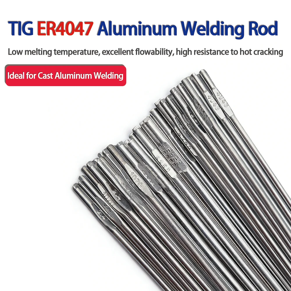 ER4047 Aluminum Welding Wire TIG/MIG Rod 1.6 2.0 2.4 3.0 4.0 mm Aluminum Silicon Alloy Argon Arc Welding Rod
